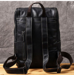 Black Leather Mens 14