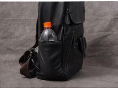 Black Leather Mens 14
