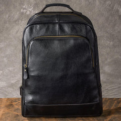Black Leather Mens 15