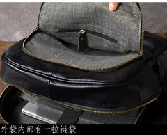 Black Leather Mens 15