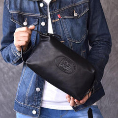 mens travel bag toiletry​ Black Mens Leather Toiletry Bag Leather Dopp Kit for Men Best Mens Toiletry Bags