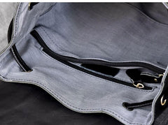 Black Leather Mens 15