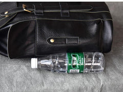 Black Leather Mens 15