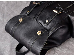 Black Leather Mens 15