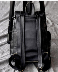 Black Leather Mens 15