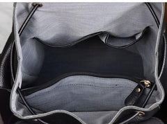Black Leather Mens 15