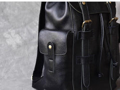 Black Leather Mens 15