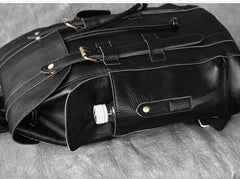 Black Leather Mens 15