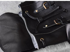 Black Leather Mens 15