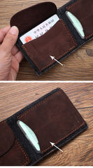 Denim Wallets Denim Mens Slim billfold Wallet Denim Bifold Wallets For Men