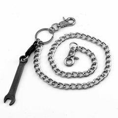 Bright Silver Punk Pants Chain Fashion Wallet Chain Jeans Chain Jean Chains For Men - imessengerbags
