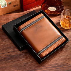 Best Leather&Cedar Mens 6pcs Cigar Cases Leather Cigar Cases for Men