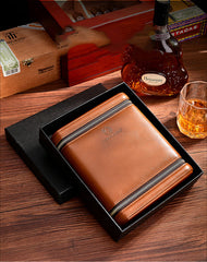 Best Leather&Cedar Mens 6pcs Cigar Cases Leather Cigar Cases for Men