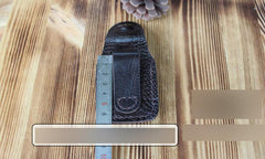 Mens Coffee Handmade Leather Classic Zippo Lighter Cases Zippo Lighter Holder with Belt Loop - imessengerbags