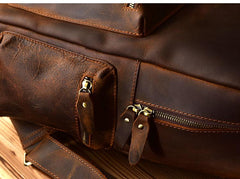 Vintage Brown Leather Mens 15