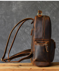 Vintage Brown Leather Mens 15