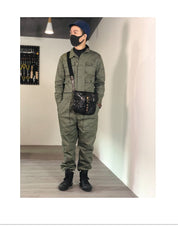 CASUAL BLACK LEATHER MEN'S 10 INCHES MIni Side Bag MESSENGER BAG BLACK POstman Bag Courier BAG FOR MEN - imessengerbags