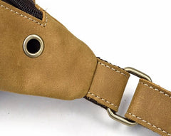 COOL LEATHER MENS FANNY PACK FOR MEN BUMBAG Vintage WAIST BAGS for Men
