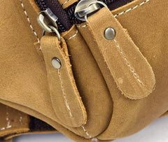 COOL LEATHER MENS FANNY PACK FOR MEN BUMBAG Vintage WAIST BAGS for Men