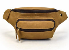 COOL LEATHER MENS FANNY PACK FOR MEN BUMBAG Vintage WAIST BAGS for Men