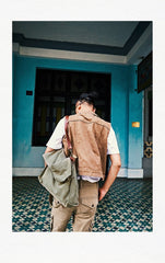 Canvas Mens 14 inches Side Bags Canvas Satchel Messenger Bags Canvas Travel Courier Bag for Men - imessengerbags