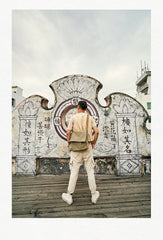 Canvas Mens 14 inches Side Bags Canvas Satchel Messenger Bags Canvas Travel Courier Bag for Men - imessengerbags