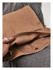 Canvas Mens 14 inches Side Bags Canvas Satchel Messenger Bags Canvas Travel Courier Bag for Men - imessengerbags