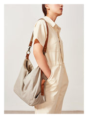 Canvas Mens Womens Messenger Shoulder Bag Canvas Tote Shoulder Bag for Men Women - imessengerbags