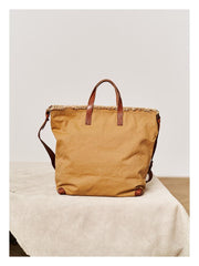 Canvas Cool Mens Tote Bag 14 inches Canvas Handbag Canvas Tote for Men Women - imessengerbags