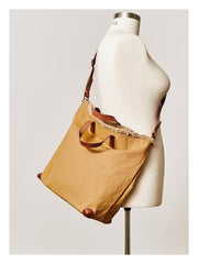 Canvas Cool Mens Tote Bag 14 inches Canvas Handbag Canvas Tote for Men Women - imessengerbags