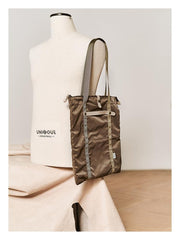 Nylon Cool Mens Womens Tote Bag 15 inches Nylon Handbag Nylon Messenger Bag Tote for Men Women - imessengerbags