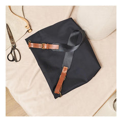 Fashion Nylon Mens Womens Black Tote Shoulder Bag Messenger Bag Messenger Tote Bag for Men Women - imessengerbags