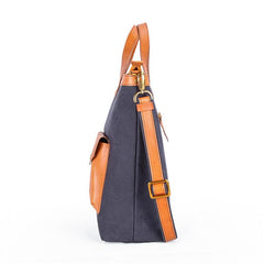 Canvas Leather Mens 14