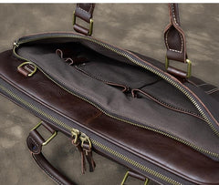 Coffee Leather Mens 15