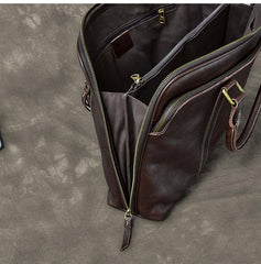 Coffee Leather Mens 15