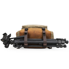 CANVAS WATERPROOF 15‘’ MENS LARGE NIKON CAMERA BACKPACK CANON CAMERA BAG DSLR CAMERA BAG FOR MEN - imessengerbags