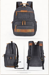 GREEN LARGE CANVAS WATERPROOF MENS CANON CAMERA BACKPACK NIKON CAMERA BAG DSLR CAMERA BAG FOR MEN - imessengerbags