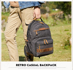 GREEN LARGE CANVAS WATERPROOF MENS CANON CAMERA BACKPACK NIKON CAMERA BAG DSLR CAMERA BAG FOR MEN - imessengerbags