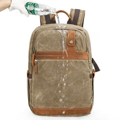 Canvas Waterproof Mens Large Nikon Camera Backpack Canon Camera Bag Dslr Camera Bag for Men - imessengerbags