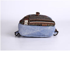 Canvas Mens Folk Gray Chest Bag One Shoulder Backpack Gray Sling Bag for Men - imessengerbags