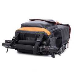 Blue LARGE CANVAS WATERPROOF MENS DSLR CAMERA BAG CANON CAMERA BACKPACK NIKON CAMERA BAG FOR Women - imessengerbags