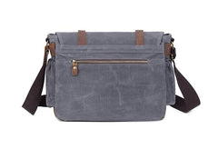 Canvas Leather Mens Waterproof 14'' Green CANON CAMERA Khaki Messenger Bag NIKON CAMERA Side BAG Gray DSLR CAMERA BAG - imessengerbags