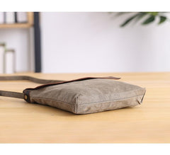 Leather Canvas Mens 12