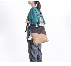 Leather Canvas Mens 12