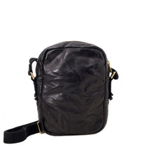 Casual Coffee Leather Men Vertical Side Bag Green Small Messenger Bag Black Courier Bag For Men - imessengerbags