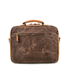 Waxed Canvas Mens Postman Bag Side Bag Shoulder Bag Messenger Bag For Men - imessengerbags