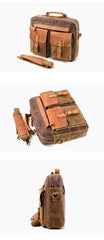 Waxed Canvas Mens Postman Bag Side Bag Shoulder Bag Messenger Bag For Men - imessengerbags