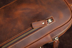 Casual Leather Chest Bag Sling Bag Crossbody Sling Bag Hiking Sling Bag For Men