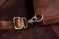 Casual Leather Chest Bag Sling Bag Crossbody Sling Bag Hiking Sling Bag For Men