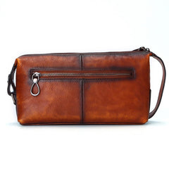 best mens toiletry bags Leather Toiletry Bag for Men Cool Brown Leather Men's Clutch Bag Leather Dopp Kit Bag